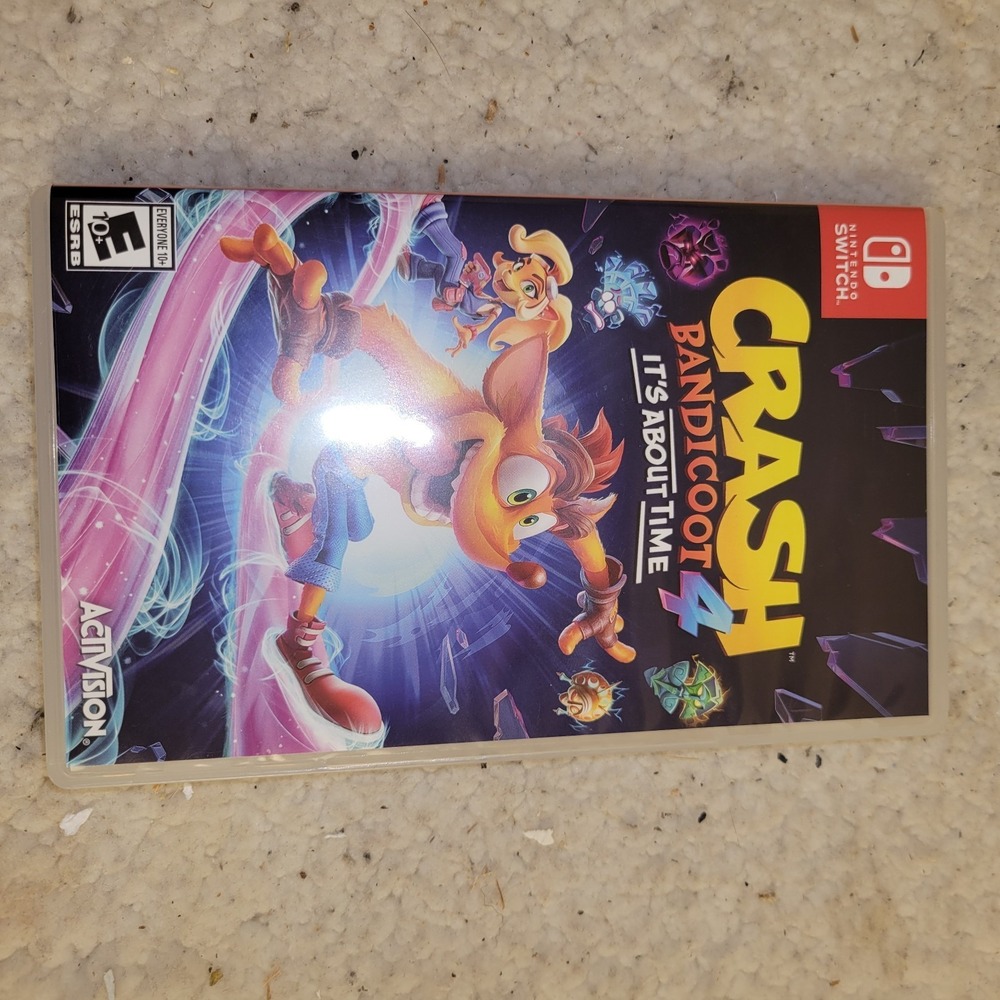 Crash Bandicoot 4: Its About Time - Nintendo Switch New‎ Sealed